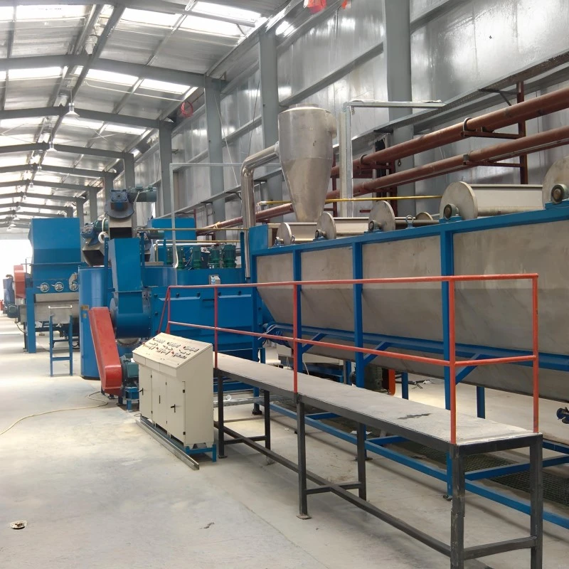 PET Crushing Lavâ a Machina de reçiclaggio